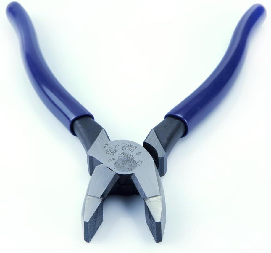Klein Tools D213-9NE High Leverage Side Cutting Pliers, 9-Inch - Image 4