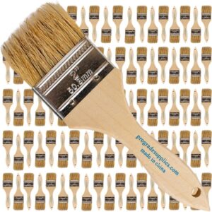 Pro Grade 2" Chip Brushes, Disposable Paint Brushes, for Paint, 96 Pack